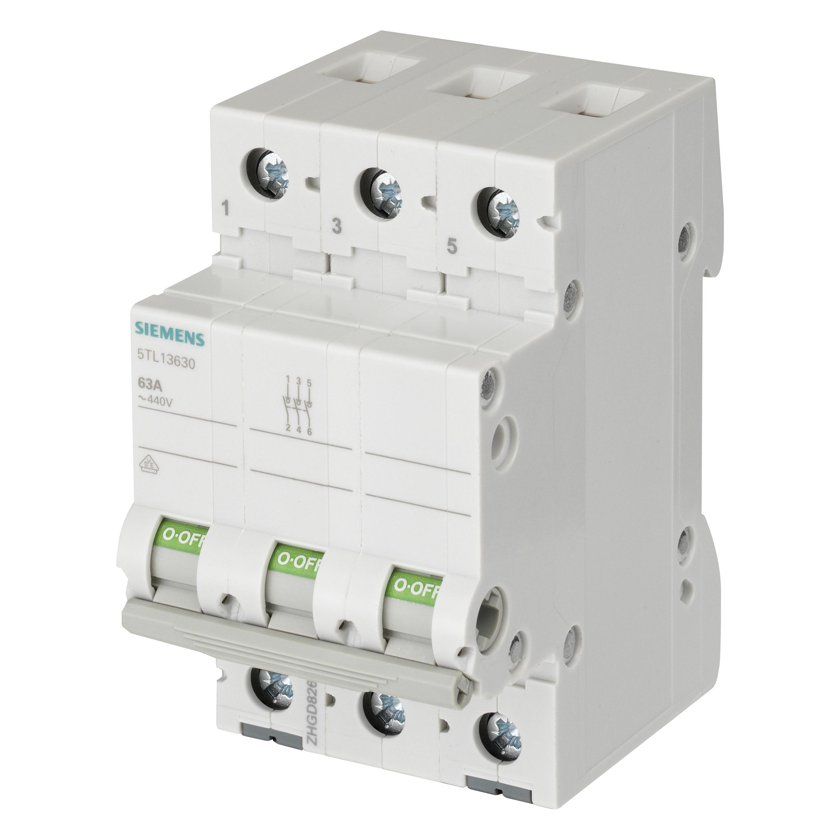 Siemens Ausschalter 63A 3NO (5TL13630)