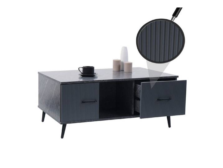 MCW Couchtisch MCW-N89-C-M, Kanten mit PVC versehen