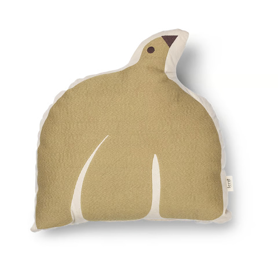 Ferm Living Swif bird kussen Silver Fern 40 x 40 cm