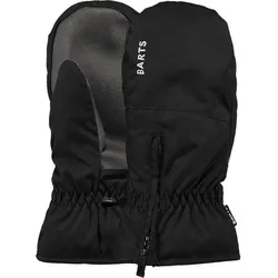 BARTS Kinder Handschuhe Zipper Mitts, Größe 5 in Schwarz Schwarz