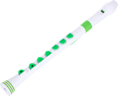 Nuvo Recorder+ German white-green Weiß
