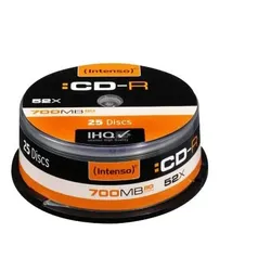 Intenso 52x CD-R 80Min 700MB 25er Rohling Spindel