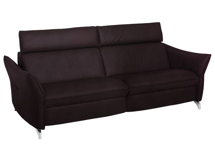 Sofa Catania Basic B: 224 cm Himolla / Farbe: Pflaume / Material: Stoff Basic