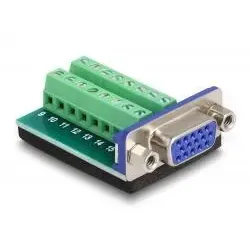 Delock Terminalblock zu VGA Buchse