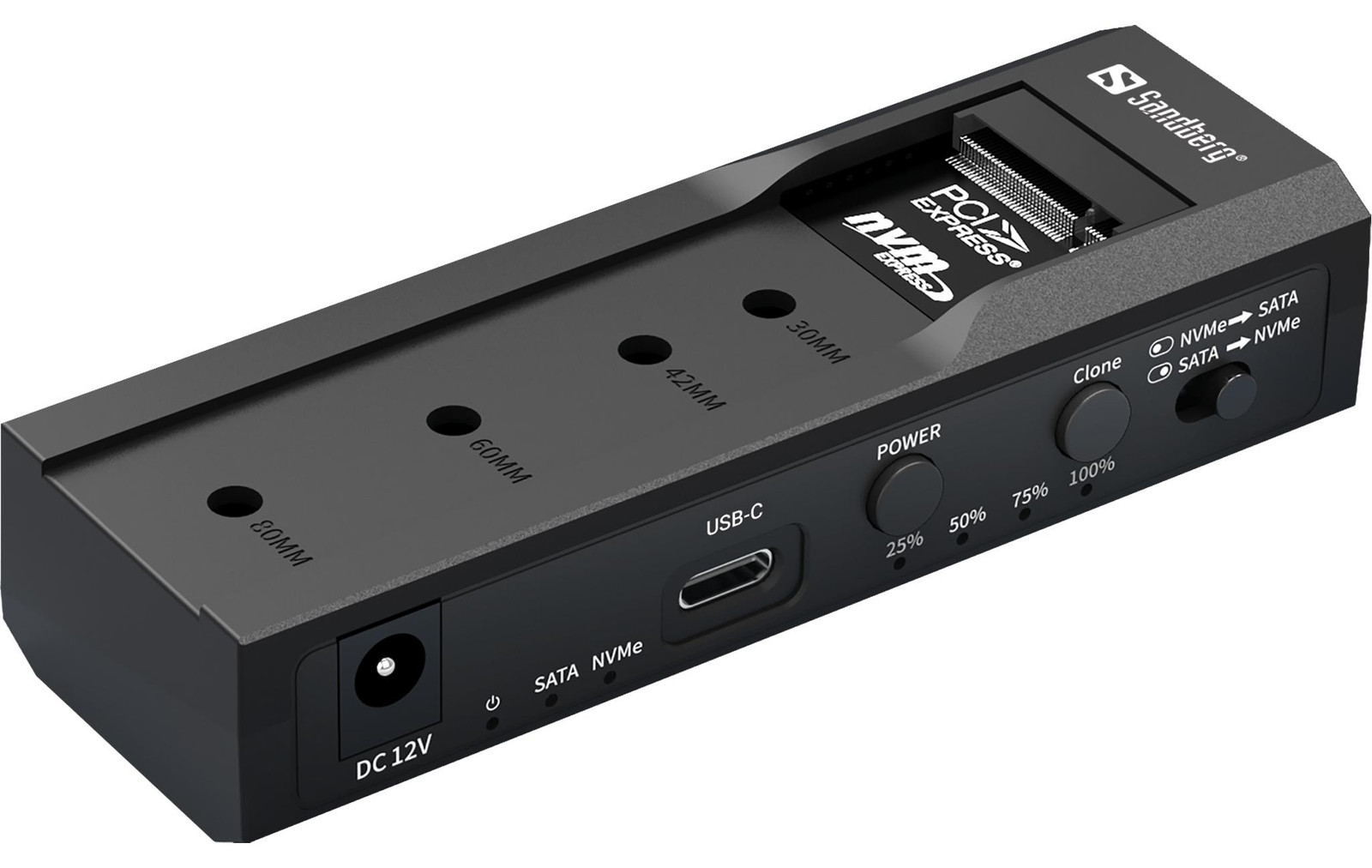 Sandberg Klon-owniak USB3 M.2 NVMe SATA Dockingstation 136-49