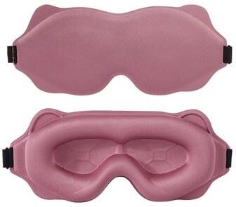 Uplift Essentials 3D Contoured Blackout Sleep Mask pink