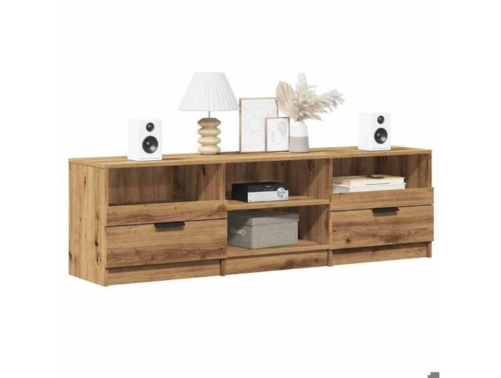 Bonne qualité - Armoire TV chêne artisanal 150x33 5x45 cm Bois d'ingénierie - Buffet télévision/Banc TV DECO M8252299
