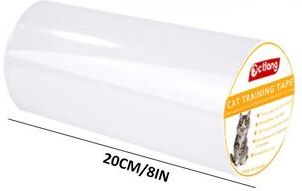 Inspired Finds Transparent Cat Scratch Deterrent Tape For Furniture, Sofas & Home Protection 8 Inch 118.11 In (9.84 Ft)