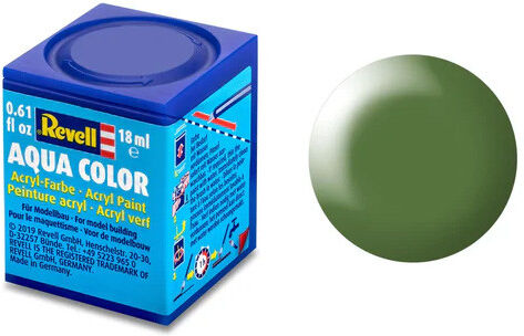 Aqua Color 360 (RAL 6025) Vert Fougère Satin 18 ml - Revell