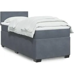 vidaXL, Boxspringbett, Wes (Schlichtes Design) (90 x 190 cm)