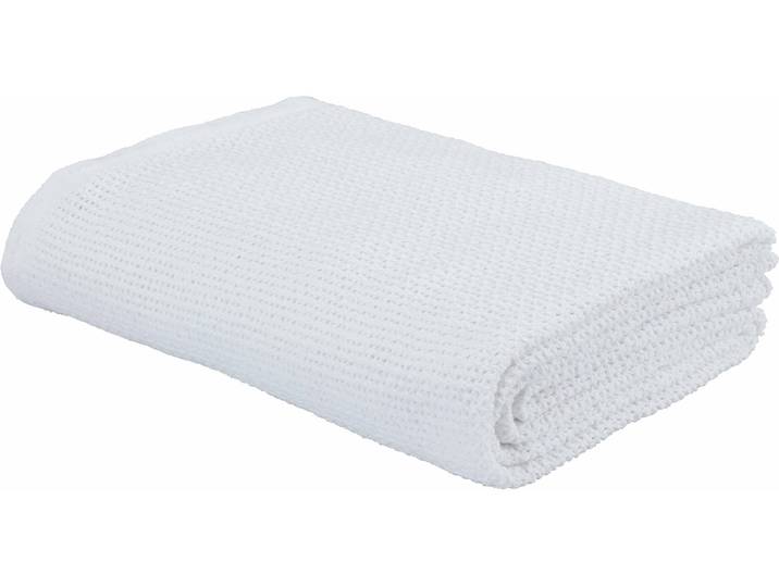 Tagesdecke ESKIMO Summer Dream Weiss, 220 x 240 cm , weiss (weiß), B:240cm L:220cm, Baumwolle, Tagesdecken, Tagesdecke