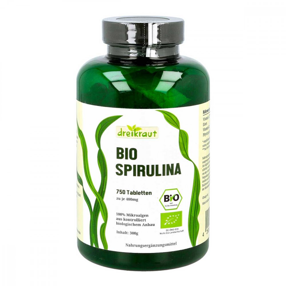 dreikraut e.K. Bio Spirulina Tabletten 16702253