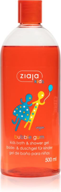 Ziaja Kids Bubble Gum Brus og badegel 500 ml