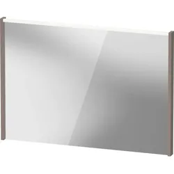 Duravit D-Code Spiegel DC7078043430000 1000x700x48, Basalt Matt, mit LED Beleuchtung