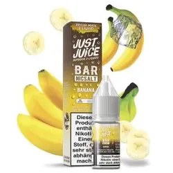 Just Juice Bar Banana NicSalt Liquid 10ml / 20mg