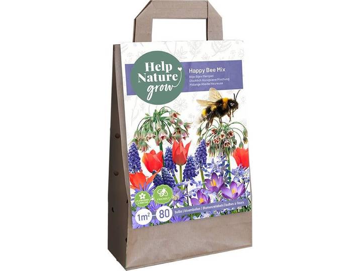 Jub Holland bloembollen Blije Bijen Mengsel - Help Nature Grow - 80 stuks
