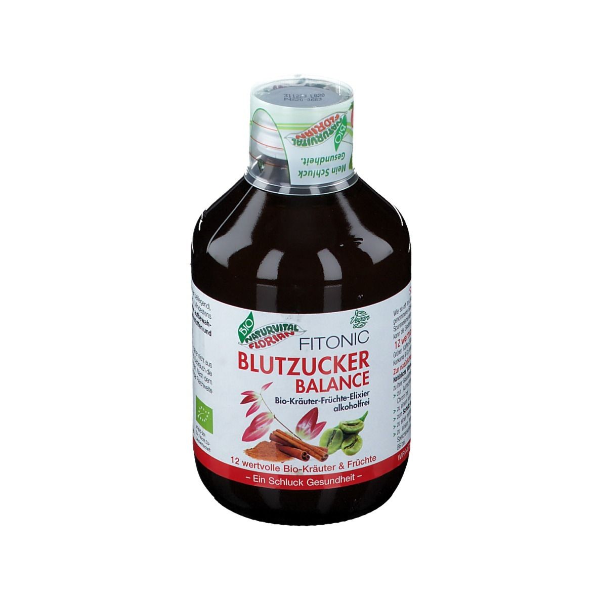 Kr.fr.elix Naturv Blutzuck Bio 330 ml Elixier