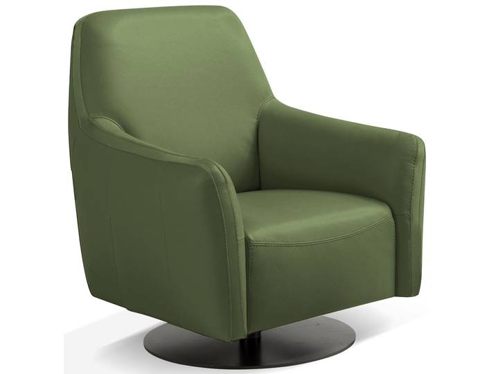 Sessel EGOITALIANO Felicity Drehsessel mit Wippfunktion, kompakt und bequem, Loungesessel , grün (sprite), B:77cm H:88cm T:85cm, Sessel, Sessel, Solitärsessel drehbar mit Wipp-Funktion