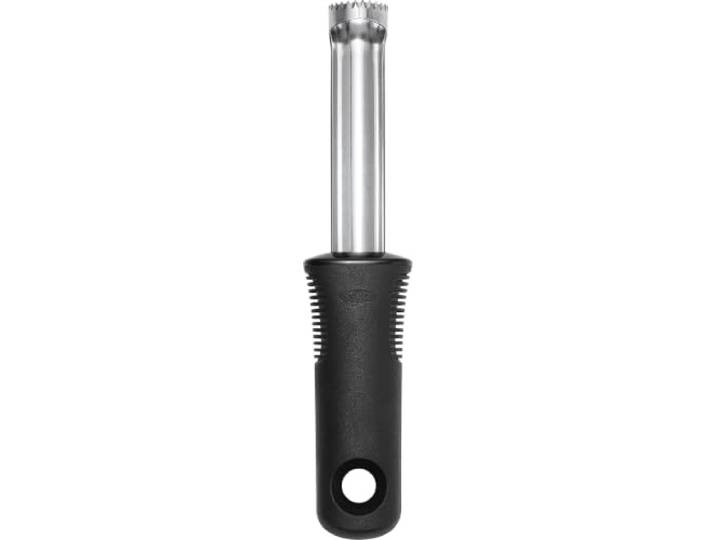 OXO Good Grips – Vide-pomme - Vide-pomme pour retirer les trognons en inox - Noir