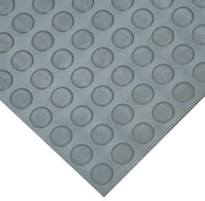 Rubber-Cal Coin-Pattern Thermoplastic Flooring