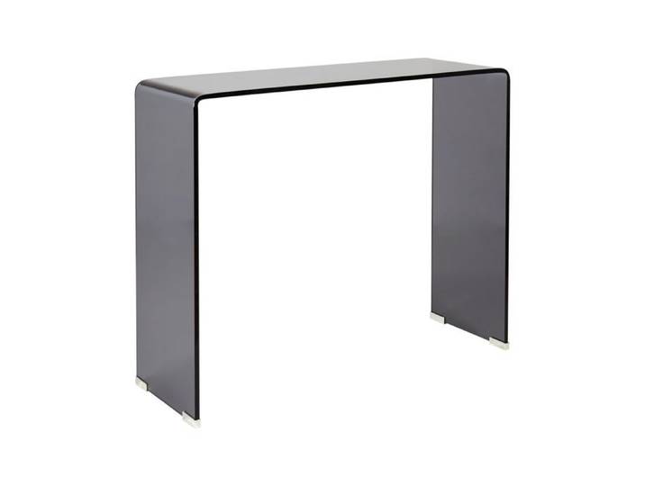 Console KENDALL Verre de sécurité Noir