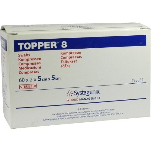 Solventum Germany GmbH Topper 8 Kompr.steril 5x5cm 08821245