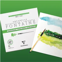 Clairefontaine, Bastelpapier, Aquarellpapier (300 g/m2, 1x)
