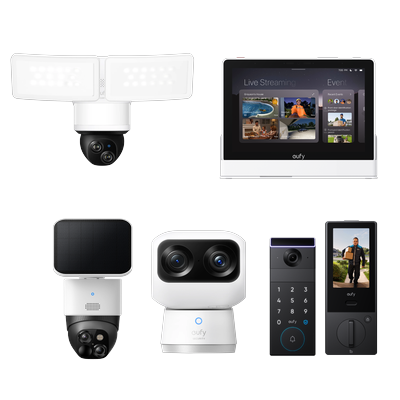 eufy Smart Home Bundle + Smart Display E10 White