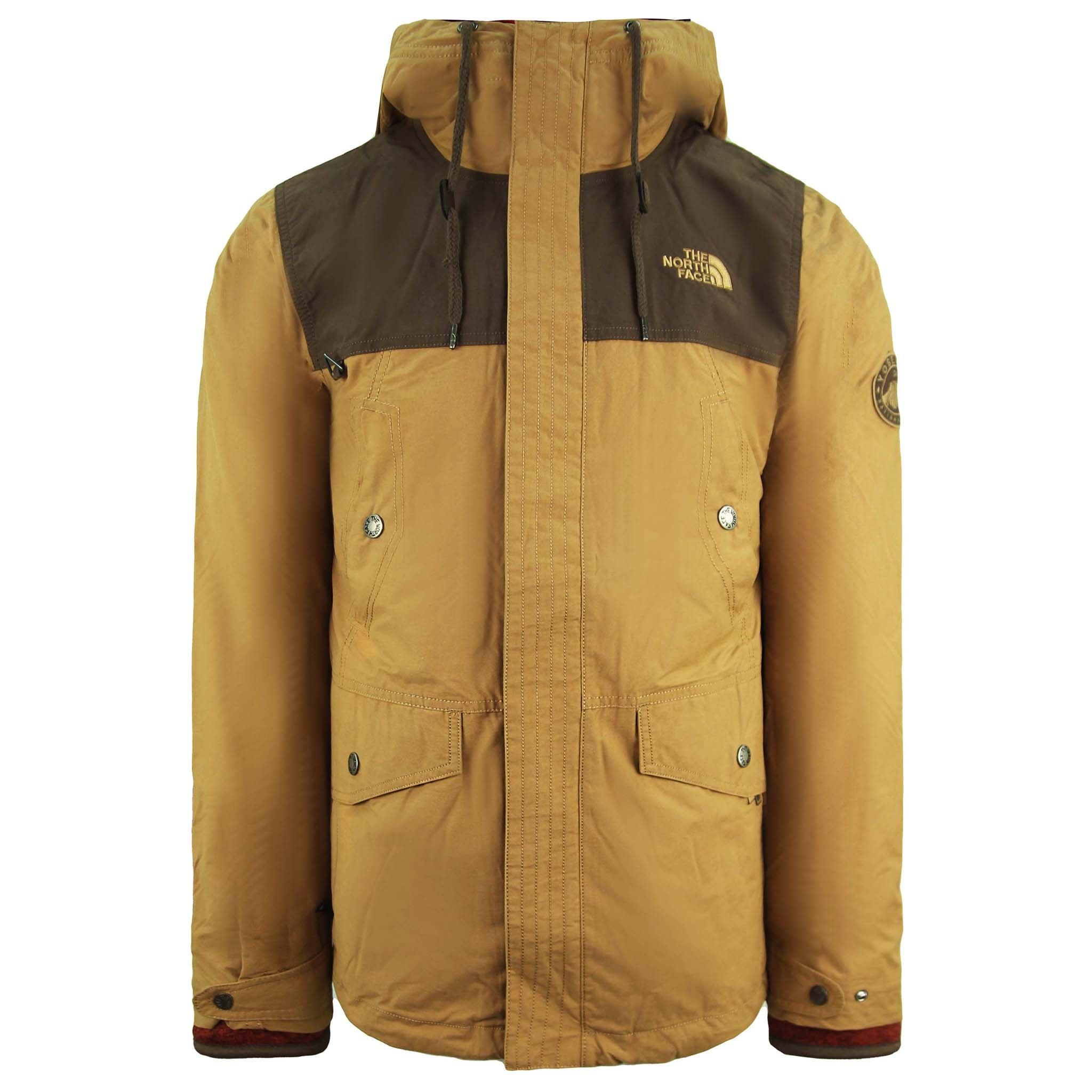 The North Face Snap Neck Triclimate Herren Brauner Lifestyle Mantel