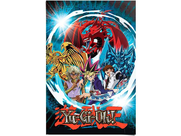 Poster REINDERS Yu-Gi-Oh - unlimited future , bunt (farbe bild(er): bunt), B:61cm H:91,5cm T:0,1cm, Papier, Bilder, Poster