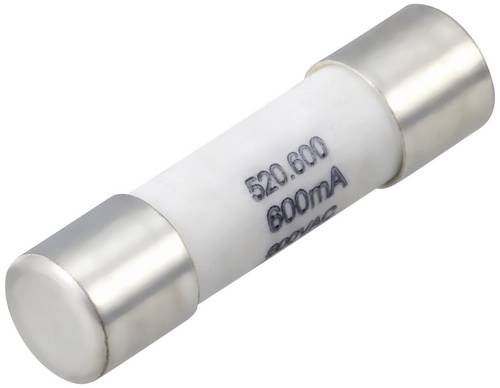 VOLTCRAFT VC 191 Fuse Multimetersicherung (Ø x L) 5mm x 20mm 600mA 600 V/AC, 500 V/DC Flink -F- Inhalt 1St.