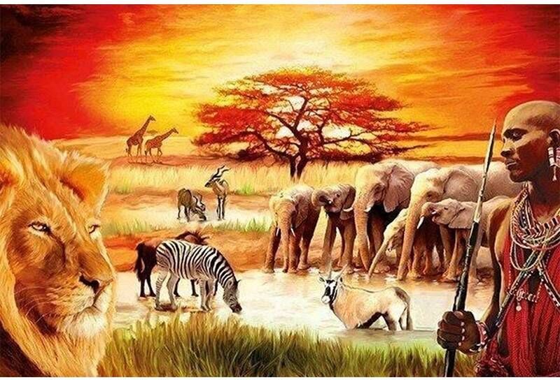 Ravensburger Puzzle 3000 pcs : La fierté du Massaï