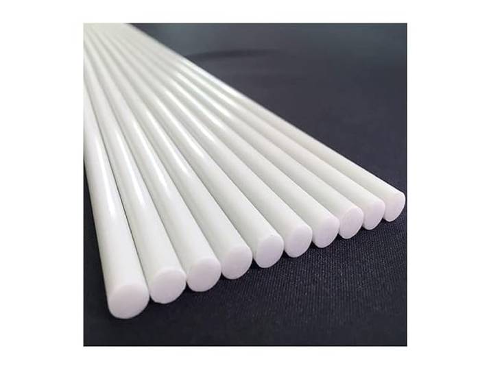 5 Stück Glasfaserstäbe, 1 m lang, elastische Glasfaserstäbe, Durchmesser 1,5/1,0/2,0/2,5/3,0 mm, for Drachen und Flugzeugmodelle.(10.0MM)