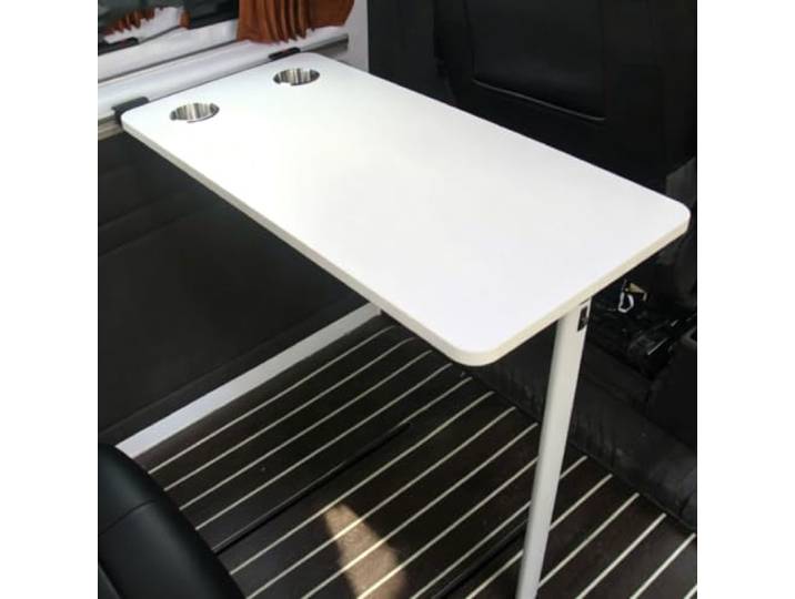 Wandmontierter Klapptisch für Wohnmobile, platzsparender Campingtisch. Klappbarer Außentisch, Esstisch für die Sitzgruppe im Wohnmobil; geeignet für Campervans und Wohnwagen.(B)