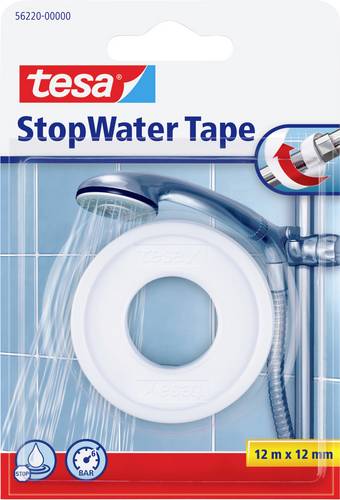 tesa 56220-00000-00 Reparaturband tesa StopWater Tape Weiß (L x B) 12 m x 12 mm 1 St.
