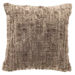 Dutch Decor Kissenhülle 'Remus' 45 x 45 cm Driftwood - Taupe