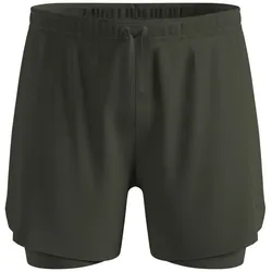Odlo Herren Zeroweight 5 Inch 2-in-1 Short braun