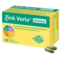 Zink Verla Immun Caps 40 ST