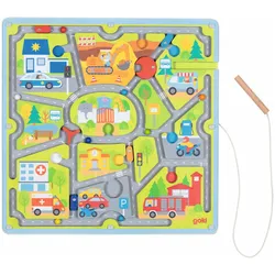 Goki Magnetlabyrinth Kleine Stadt (Deutsch, 3 Jahre)
