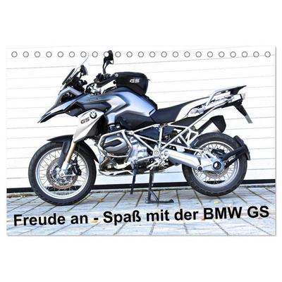 Freude an - Spaß mit der BMW GS (Tischkalender 2027 DIN A5 quer), CALVENDO Monatskalender