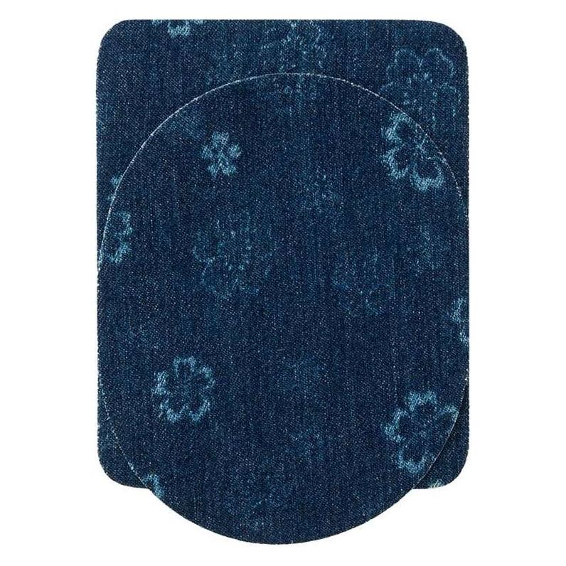 Mono Quick Sparpack "blau" Blumenmuster (9.60 x 12 cm) (10190)