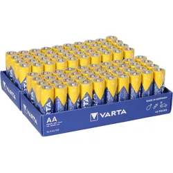 80x VARTA Industrial Pro AA LR6 4006 1,5V – Mignon Großpack