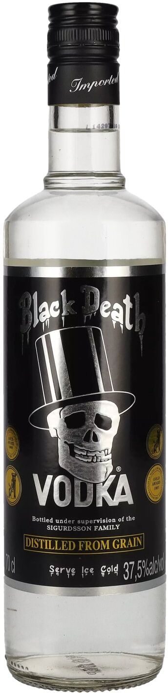 Black Death Gin Black Death Vodka 37,5% Vol. 0,7l