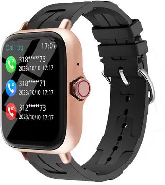 Clever Finds Men Women Smart Watch Waterproof Fitness Tracker With Call Alerts gold