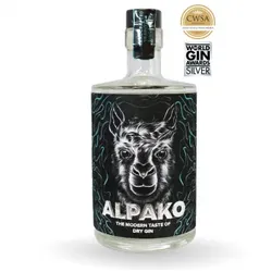 Alpako Dry Gin mit Acai Drachenfrucht Sternfrucht 43.0% 500ml