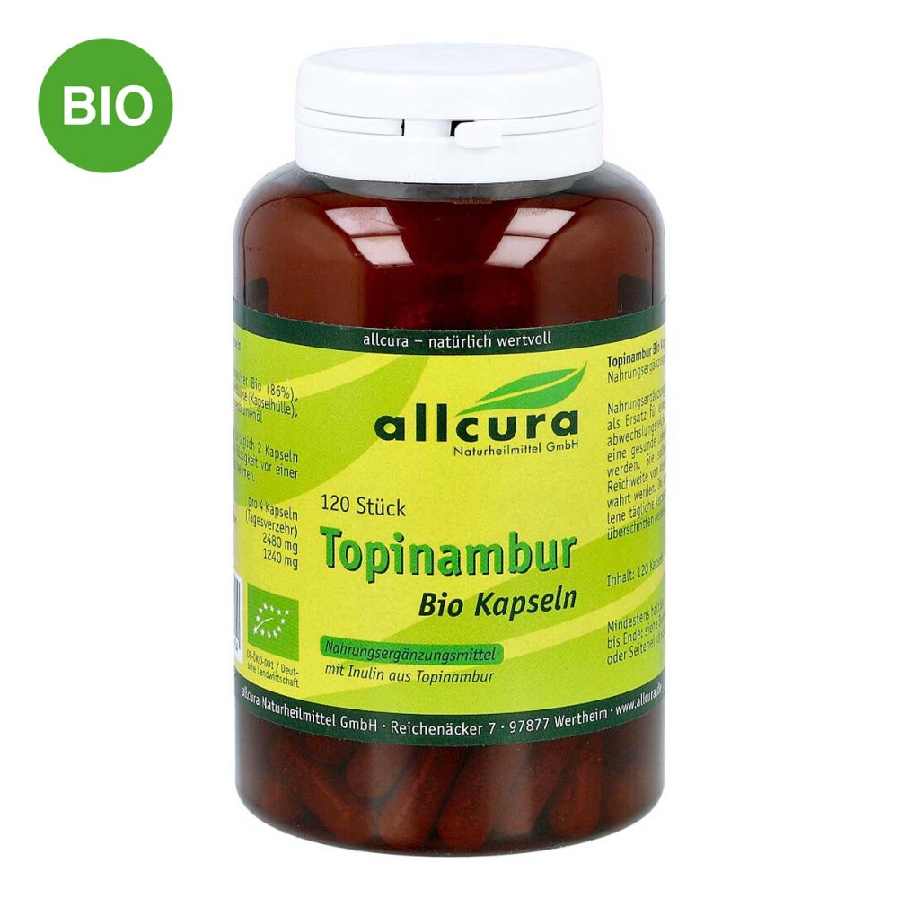 allcura Naturheilmittel GmbH Topinambur Kapseln 01452939