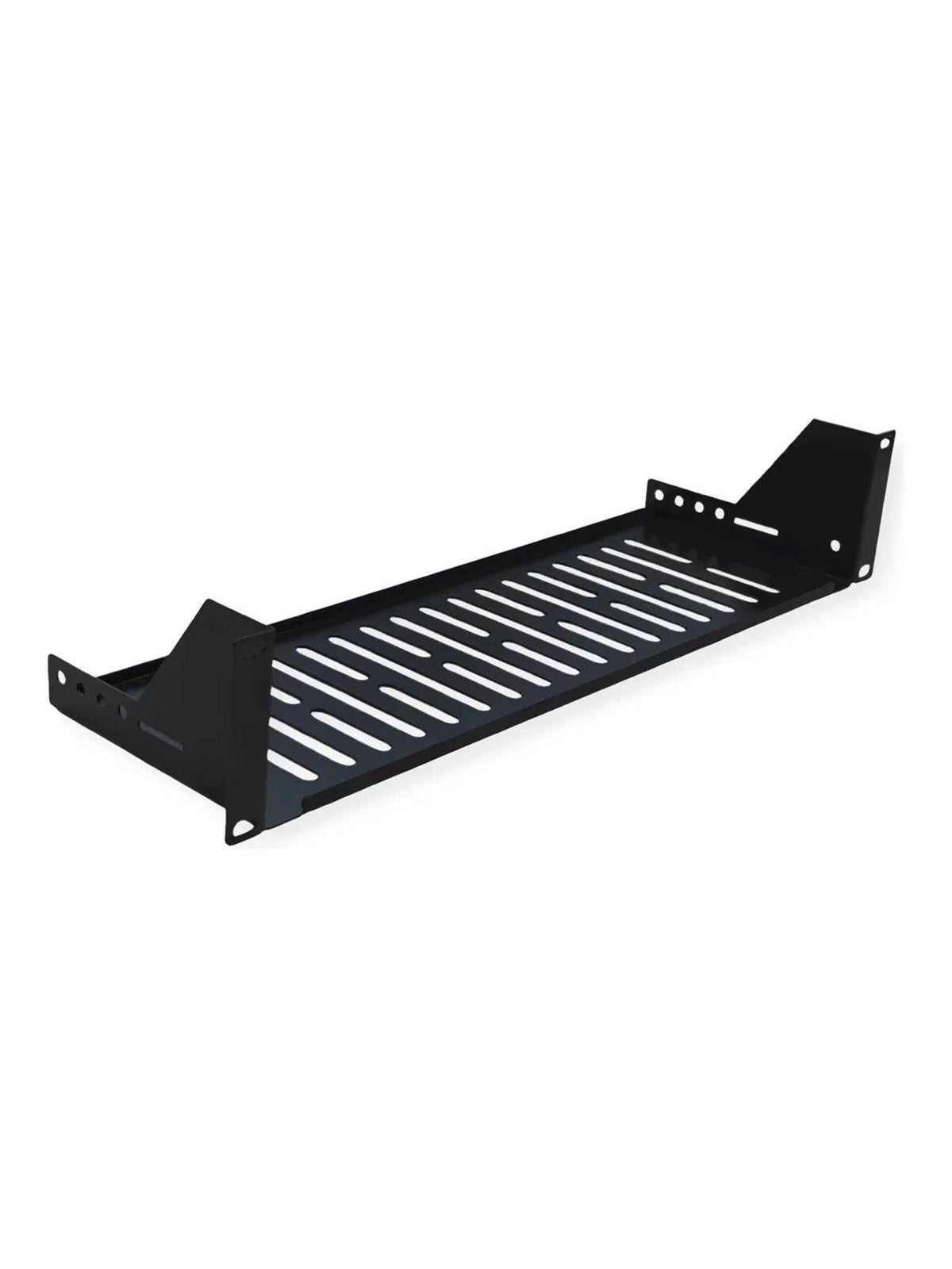 Roline VALUE - rack shelf - 440 x 150 mm 15 kg load capacity U-Shape - 2U