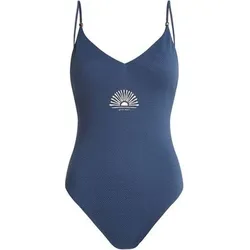 PROTEST Damen Badeanzüge Beinausschnitt Da PRTAPIA swimsuit, Größe 36 in Blau Blau