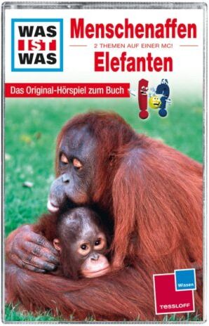 Was Ist Was - WAS IST WAS, Folge 33: Menschenaffen/ Elefanten [Musikkassette] [Musikkassette] - Preis vom 09.10.2026 07:28:09 h