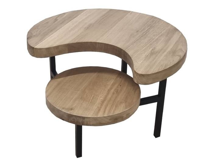 Novel Beistelltisch BEAN, Eiche natur, Holz